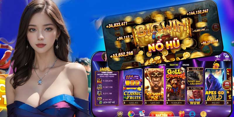 Khám phá thế giới game nổ hũ đa sắc màu với phong cách thiết kế phá cách